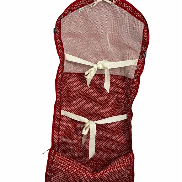 Vera Bradley Red Bandana Hanging Bag - Picture 6 of 11